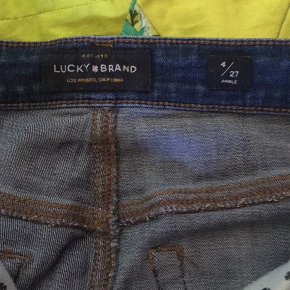 SOLD🌺Lucky Brand Skinny jeans high rise sz 4 - Picture 3 of 7